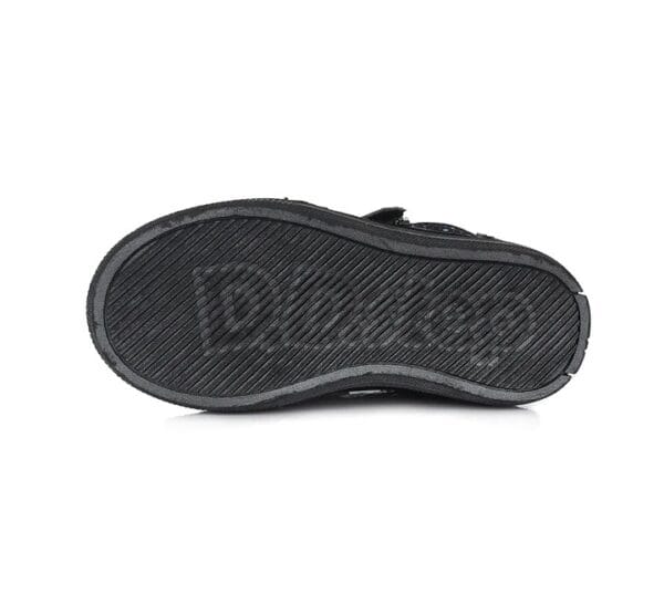 DD Step fekete pöttyös bőrcipő