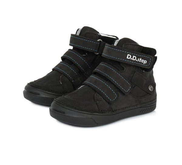 DD Step fiú fekete bőrcipő - Image 2