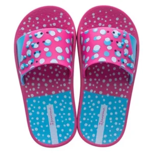 Ipanema Unisex Slide Kids gyerek papucs - rózsaszín/kék