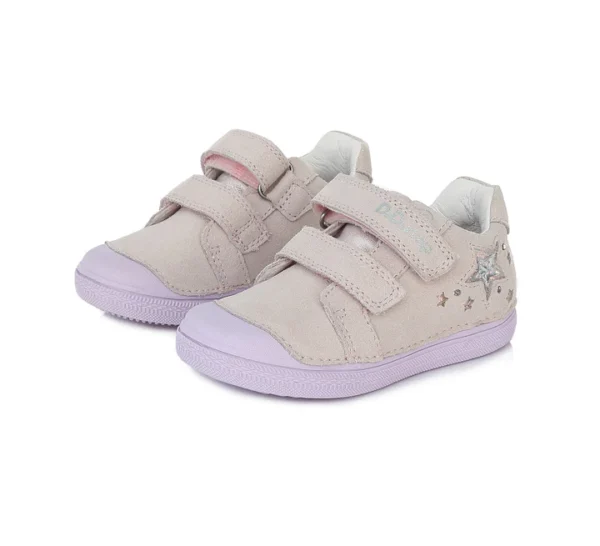 DD Step LED-es lány bőrcipő