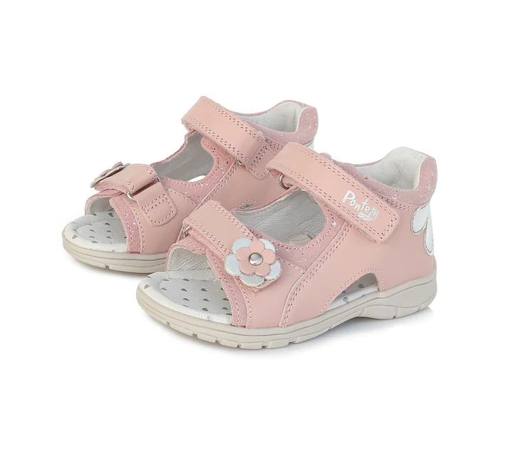 Ponte20 szupinált rózsaszín szandál virág mintával - Image 2