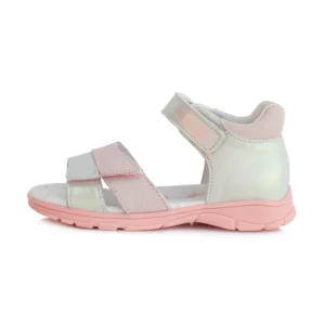 Ponte20 szupinált lány szandál ezüst rózsaszín színben