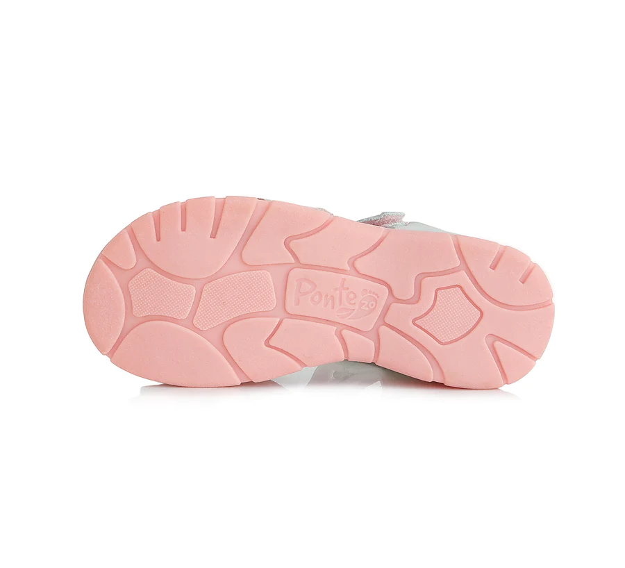 Ponte20 szupinált lány szandál ezüst rózsaszín színben - Image 6
