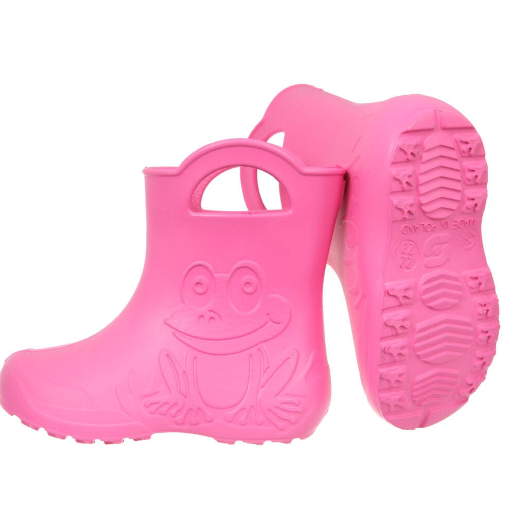 Camminare Frog gyerek gumicsizma kivehető béléssel RÓZSASZÍN (-30°C)