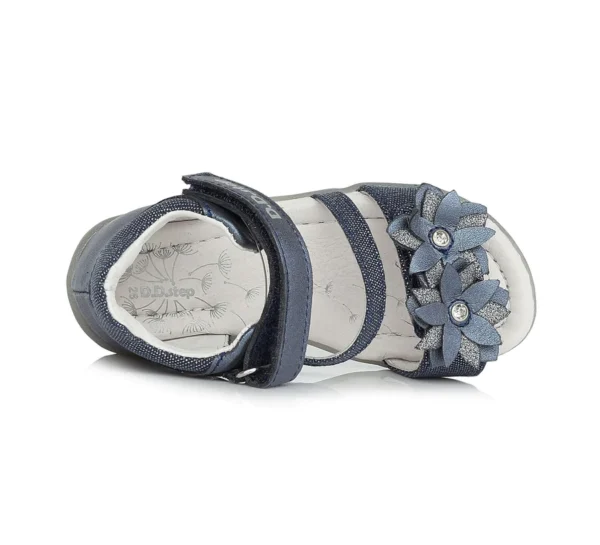 DD Step lány bőrszandál