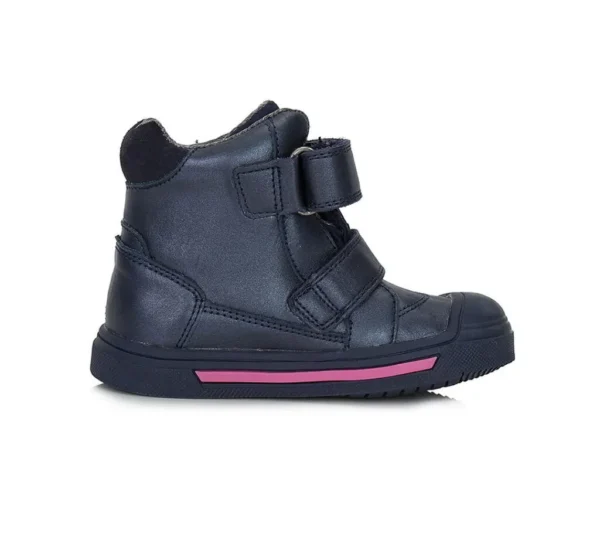 Ponte20 supinált vízálló gyerekcipő – sötétkék,pillangó mintával
