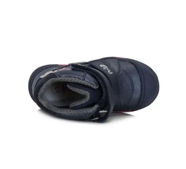 Ponte20 supinált vízálló gyerekcipő – sötétkék,pillangó mintával