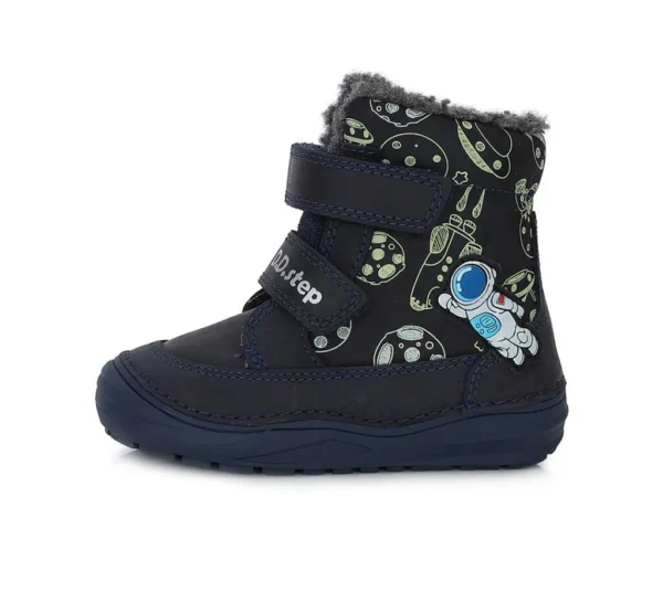 DD Step kisfiú téli bőrcipő