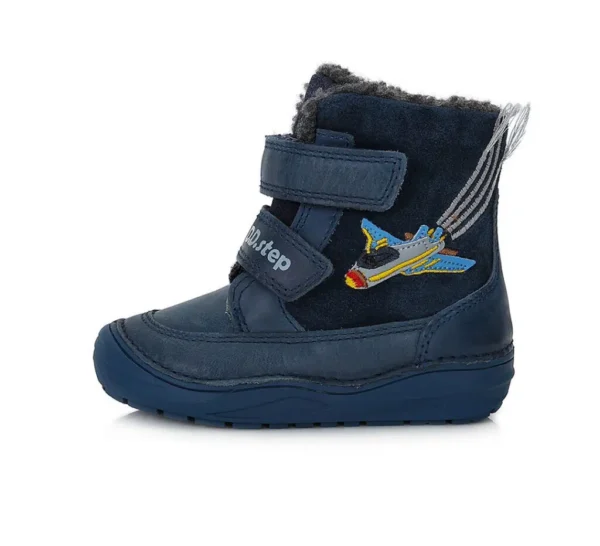 DD Step kisfiú téli bőrcipő