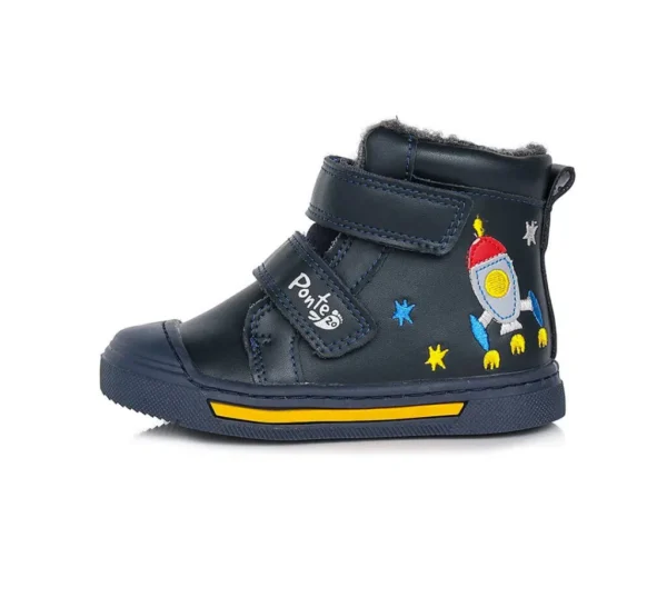 Ponte20 szupinált téli bőrcipő