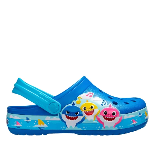 Crocs Baby Shark Band Clog T gyerek papucs