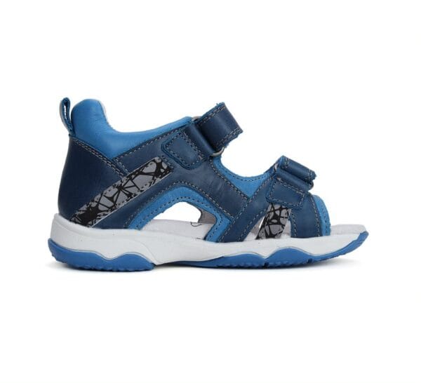 DD Step fiú bőrszandál