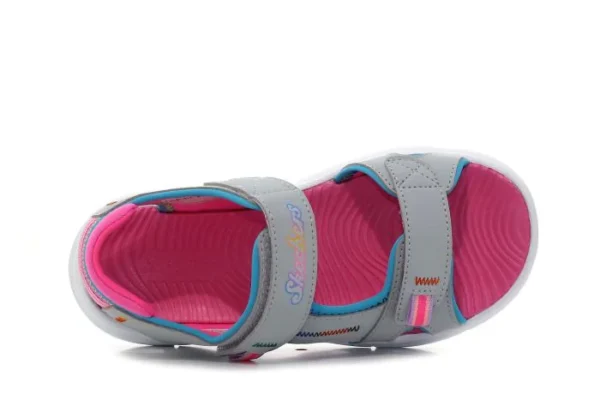 Skechers® Flex Splash szürke gyerek szandál