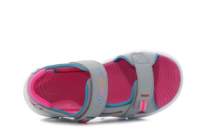 Skechers® Flex Splash szürke gyerek szandál - Image 2