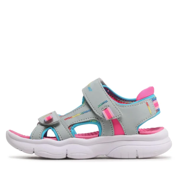 Skechers® Flex Splash szürke gyerek szandál