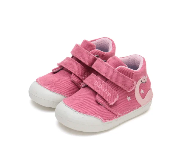 DD Step rózsaszín vászoncipő