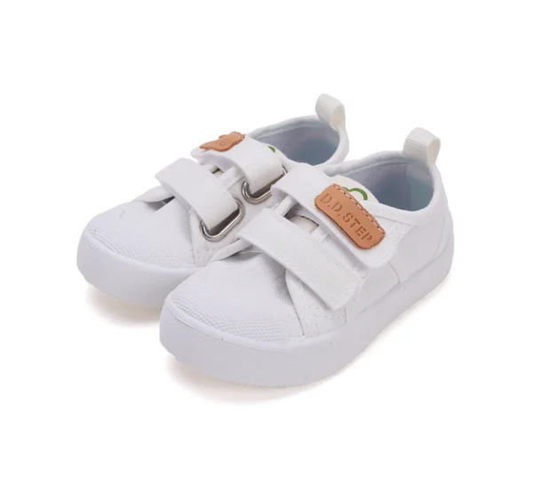 DD Step fehér vászoncipő