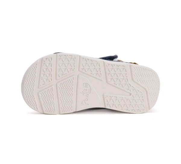 Ponte20 szupinált fiú bőrszandál