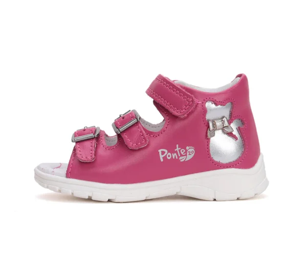 Ponte20 szupinált lány bőrszandál
