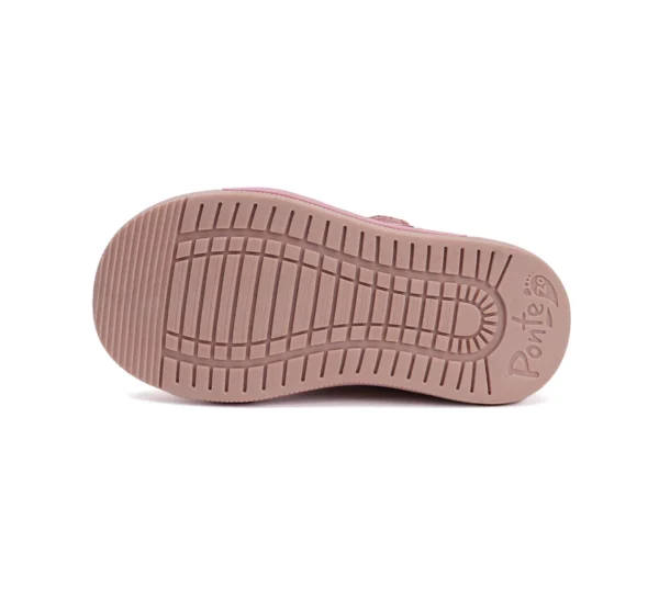 Ponte20 szupinált lány bőrcipő tündérházas púderrózsaszín