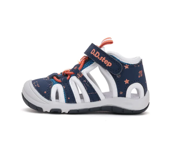 DD Step quick dry szandál kék színben