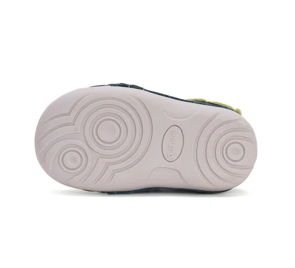 DD Step kisfiú bőrcipő