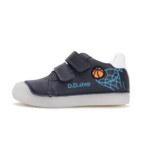 DD Step átmeneti fiú bőrcipő