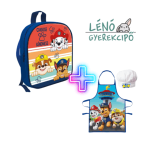 Mancs őrjárat hátizsák és kötény szett