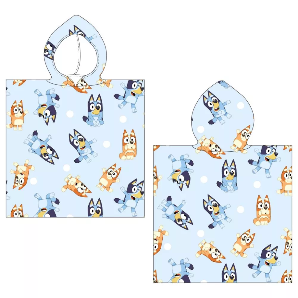 Bluey strand törölköző poncsó