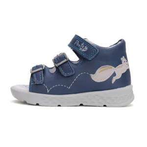 Ponte20 szupinált fiú bőrszandál