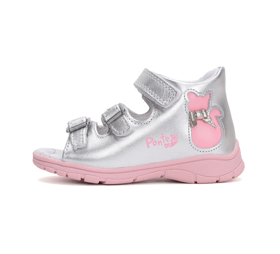 Ponte20 szupinált lány bőrszandál