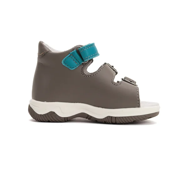 DD Step kisfiú bőrszandál