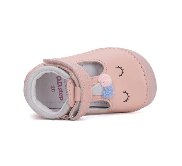 DD Step nyitott mezítlábas bőrcipő