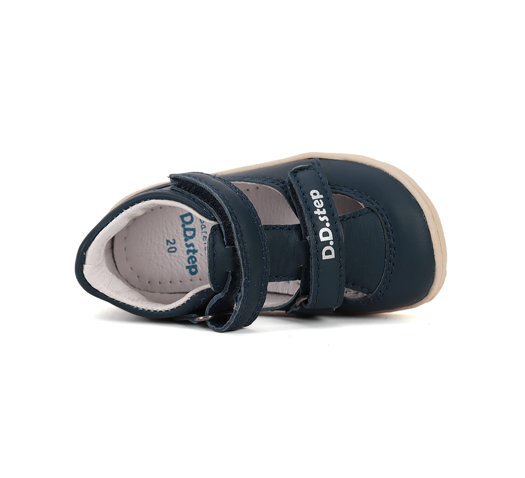 DD Step nyitott mezítlábas bőrcipő - Image 4