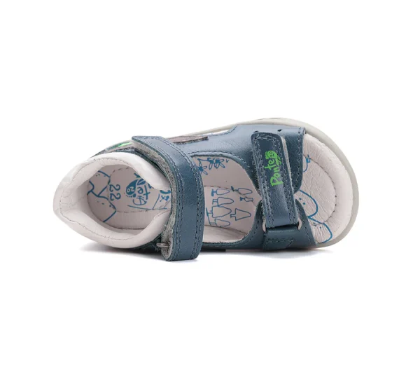 Ponte20 szupinált fiú bőrszandál