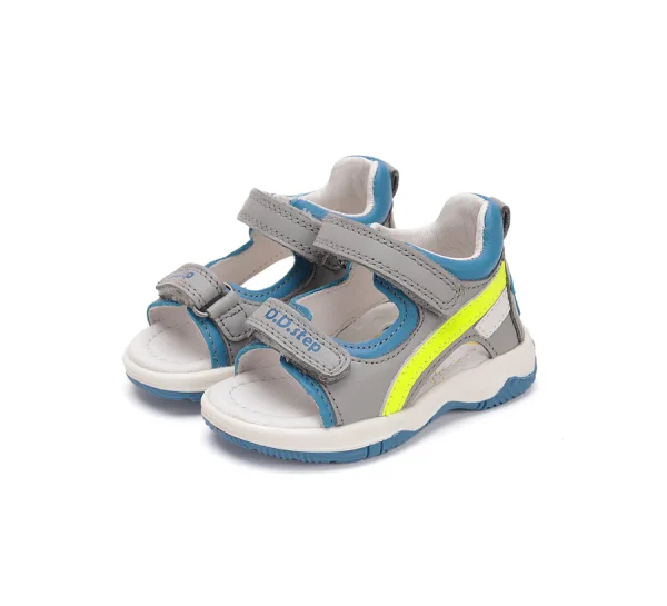 DD Step fiú bőrszandál