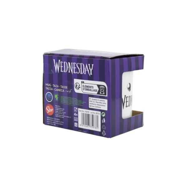 Wednesday Storm Cloud porcelán bögre 325 ml Díszdobozban