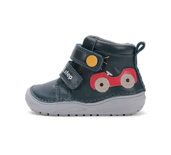 DD Step bélelt kisfiú bőrcipő