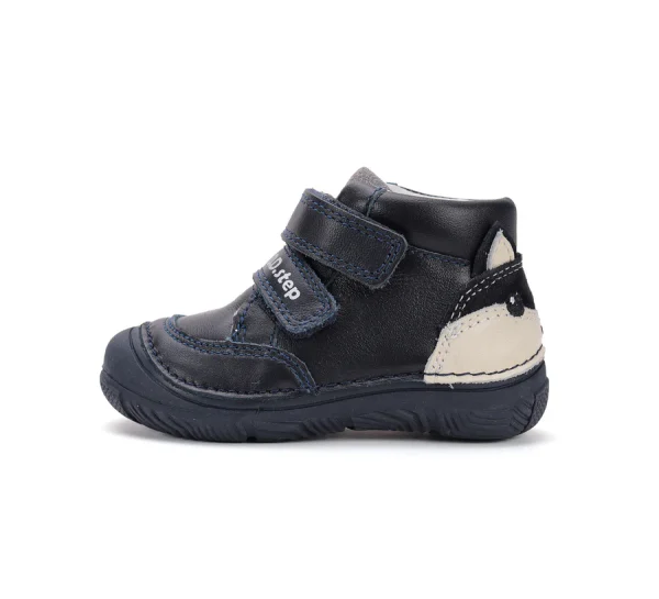 DD Step fiú bőrcipő