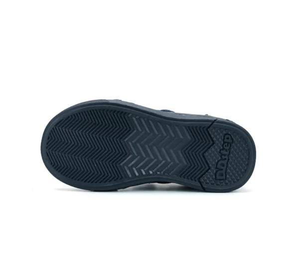 DD Step LED-es fiú bőrcipő