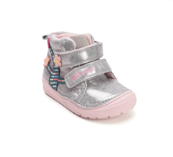 DD Step bélelt kislány bőrcipő