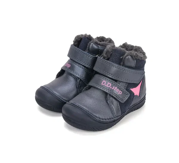 DD Step bélelt bőrcipő