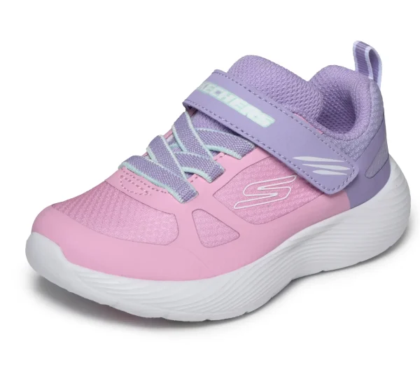 Skechers DYNA-LITE gyermek tépőzáras sportcipő lányoknak