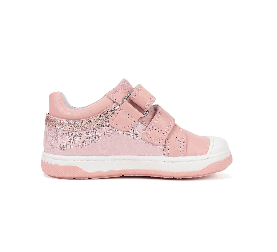 Ponte20 szupinált lány bőr gyerekcipő – rózsaszín, átmeneti - Image 4