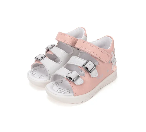 Ponte20 szupinált lány gyerek szandál – rózsaszín, nyuszi mintával