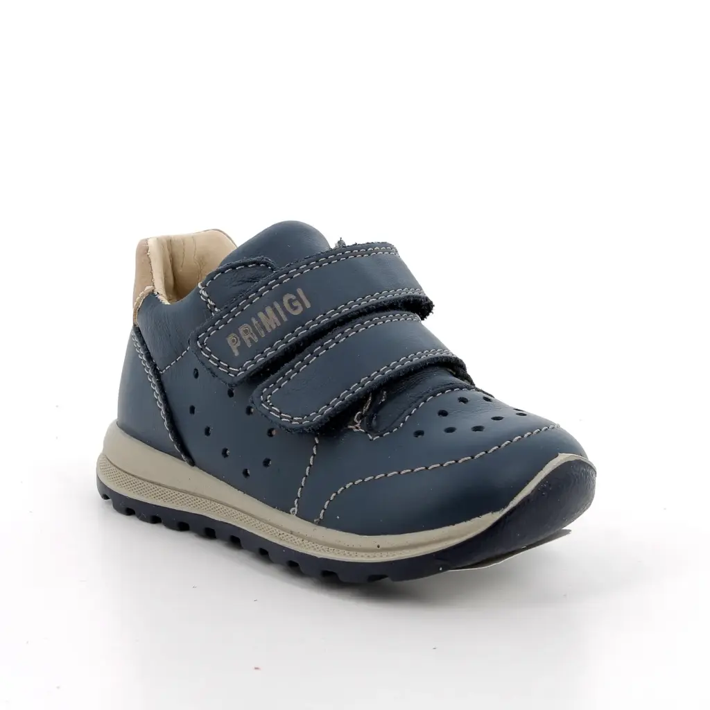 Primigi fiú bőrcipő – sportos kék modell